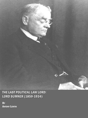 cover image of The Last Political Law Lord
